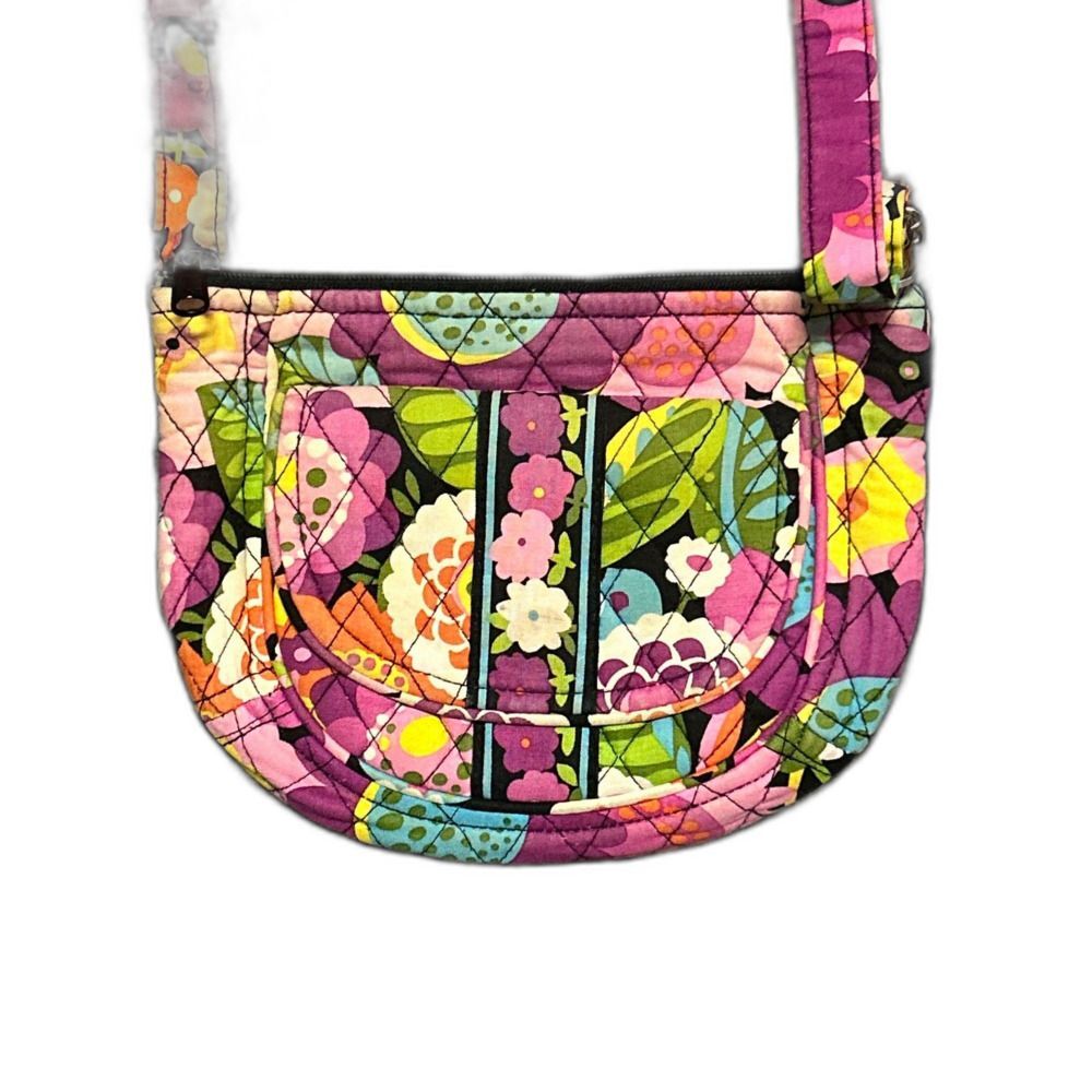 Vera Bradley Lizzy Crossbody Bag in Va Va Bloom